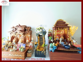 Dùng bàn thờ treo tường để thờ Thần Tài được không ?